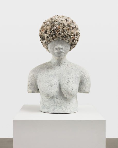 stone bust sculpture