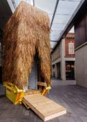 thatched installation