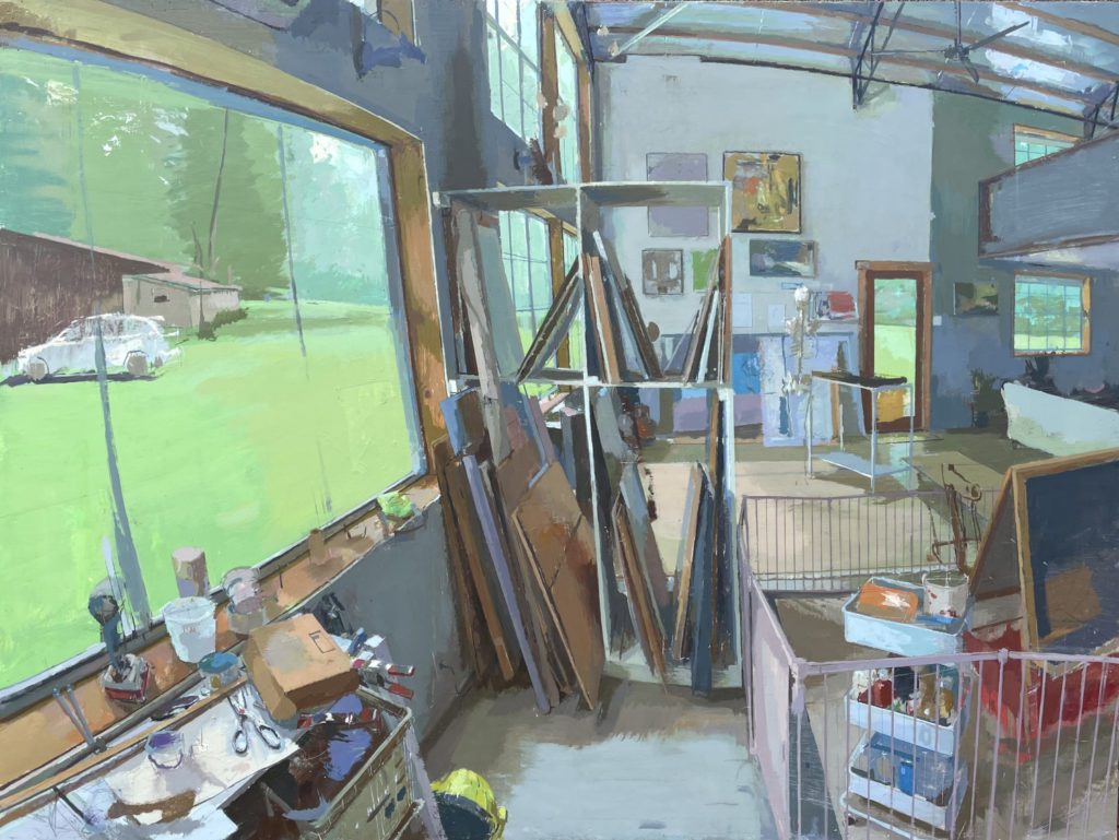 Peter Van Dyck, Alabama Studio Interior, 2019