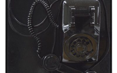 PAUL SIETSEMA Black Phone Painting, 2022