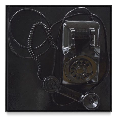 PAUL SIETSEMA Black Phone Painting, 2022