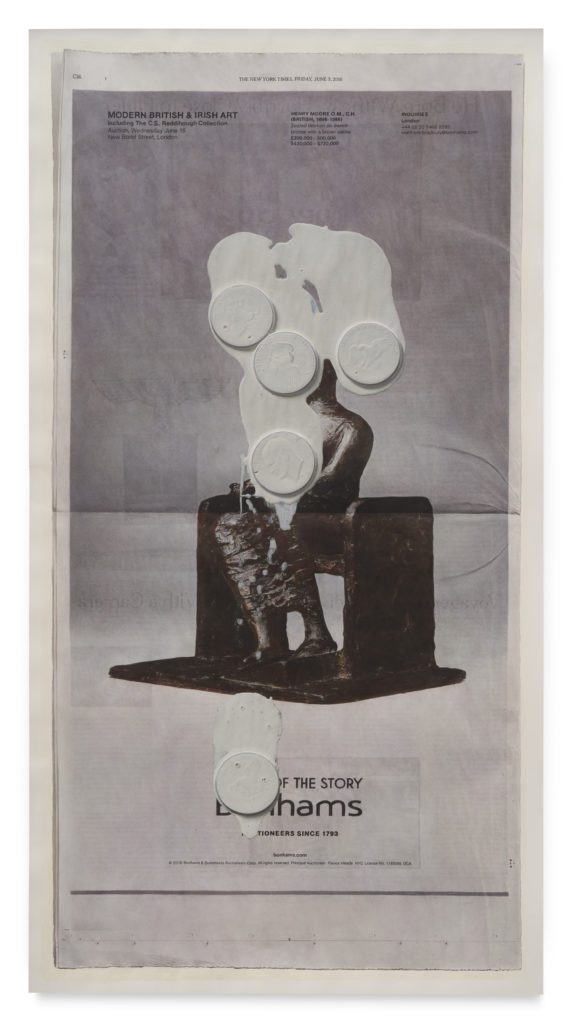 PAUL SIETSEMA, Vertical Newspaper (Modern British & Irish Art), 2021