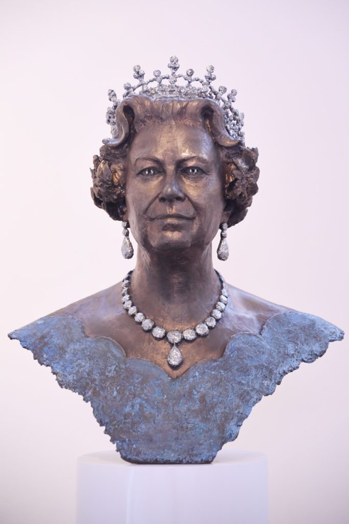 HM The Queen by Frances Segelman (photo credit Sophie Dunne)