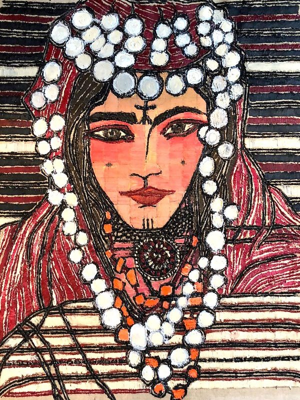 Ghizlan El Glaoui, Berber lady no5, 2021