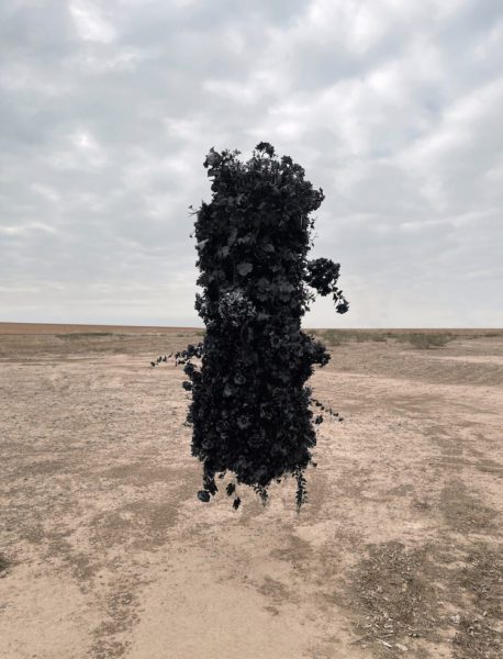Joël Andrianomearisoa, Installation of OUR LAND JUST LIKE A DREAM, 2022