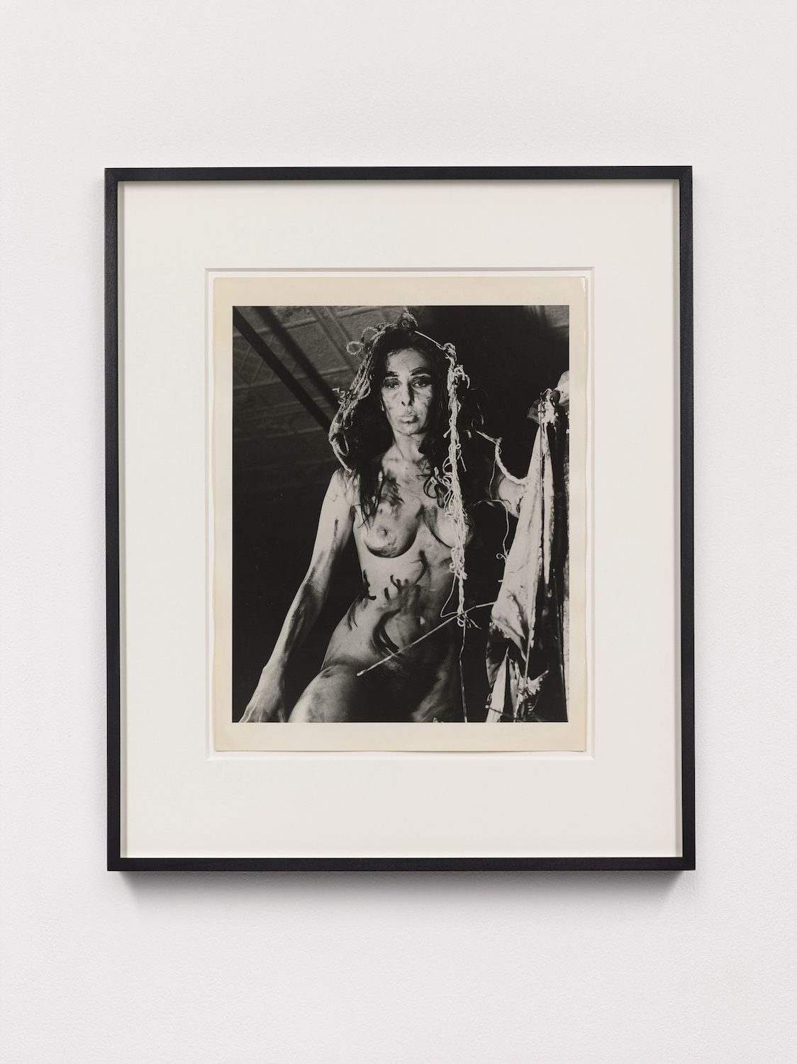 Carolee Schneemann, Eye Body #10, 1963 and 1989.