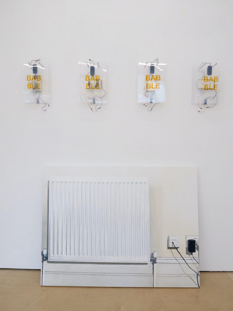 Jo McGarry, Radiator №3 / Babbles, 2023, Photo by Will Danton