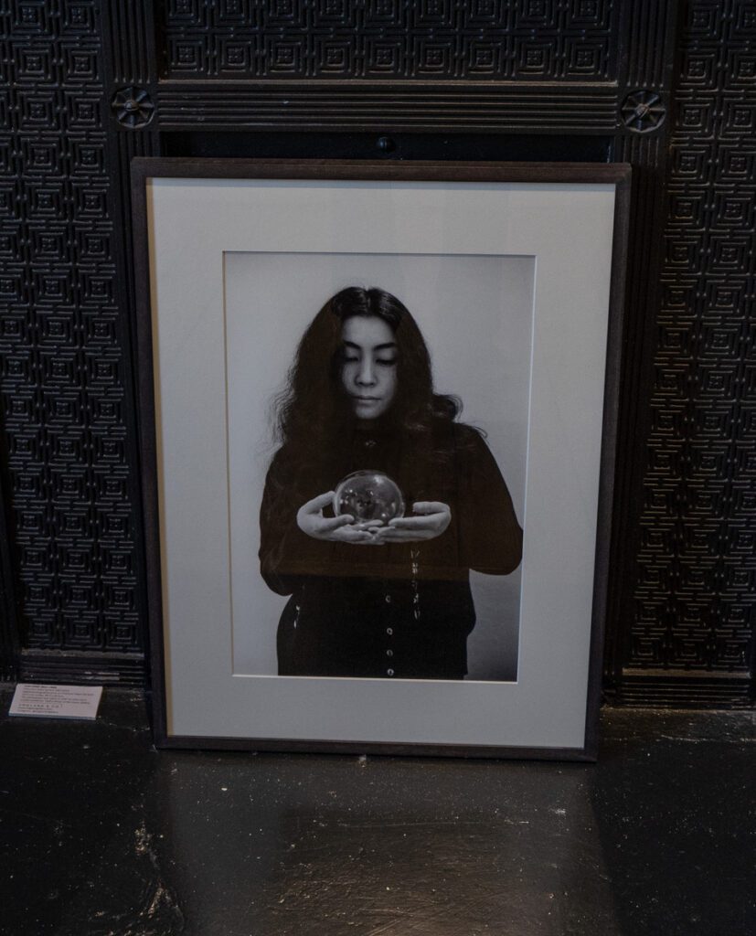 A photo by Clay Perry, entitled Portrait of Yoko Ono