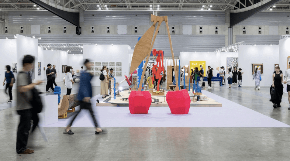 Exhibition view (photo) of Tokyo Gendai art fair