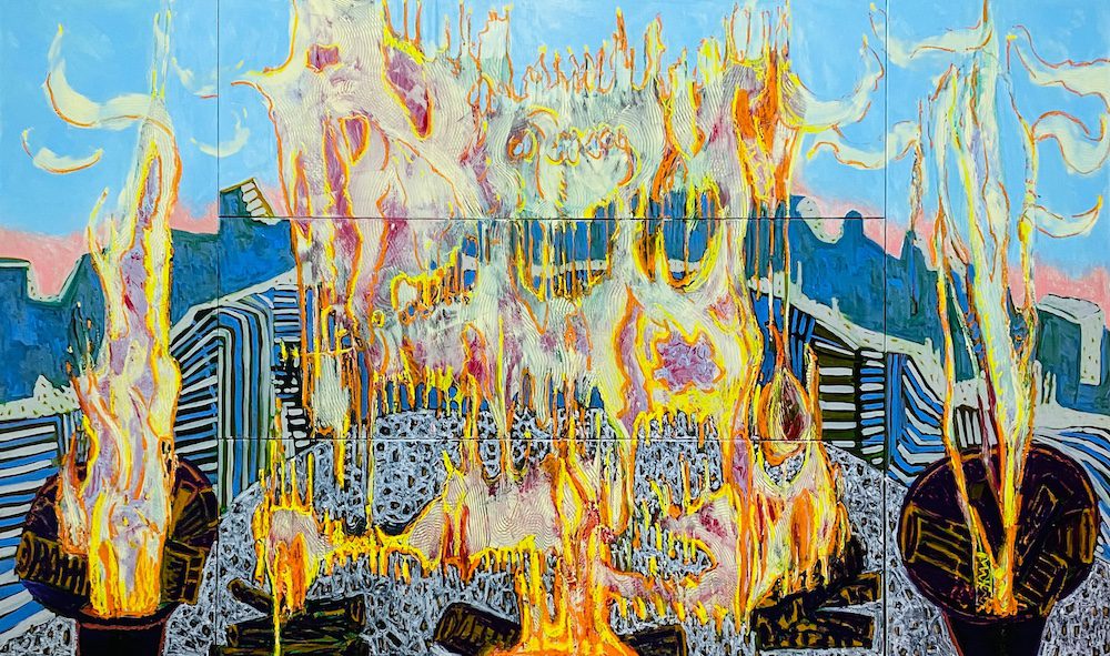 Ann Tracy, Fire Puja, 2023