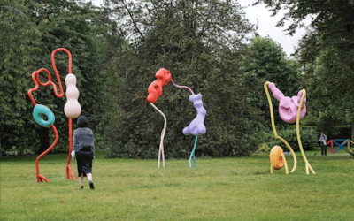 Image shows Frieze Sculpture, Muamba Grove, by Vanessa da Silva, Photo by Linda Nylind