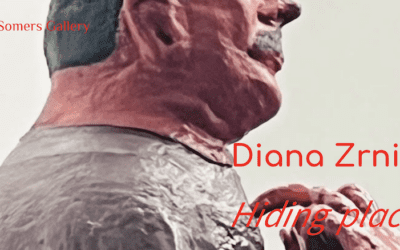 Image shows detail from work by Diana Zrnic