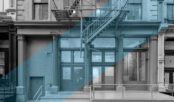 Blum Gallery Opening. BLUM New York's facade