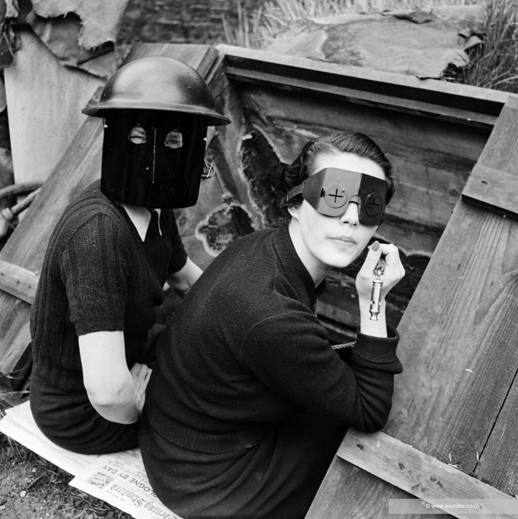 Lee miller_Fire masks Downshire Hill London England 1941