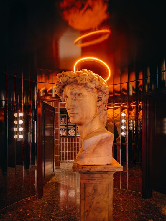 Barbarella Bathroom, Photo by Jerome Galland
