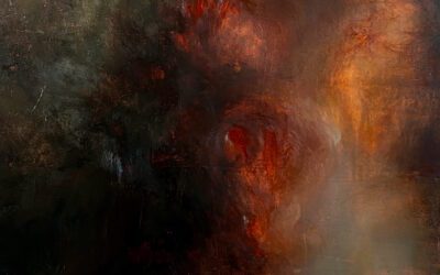 Chantal Meza, Disappearance of Worlds, Poster (artwork detail)