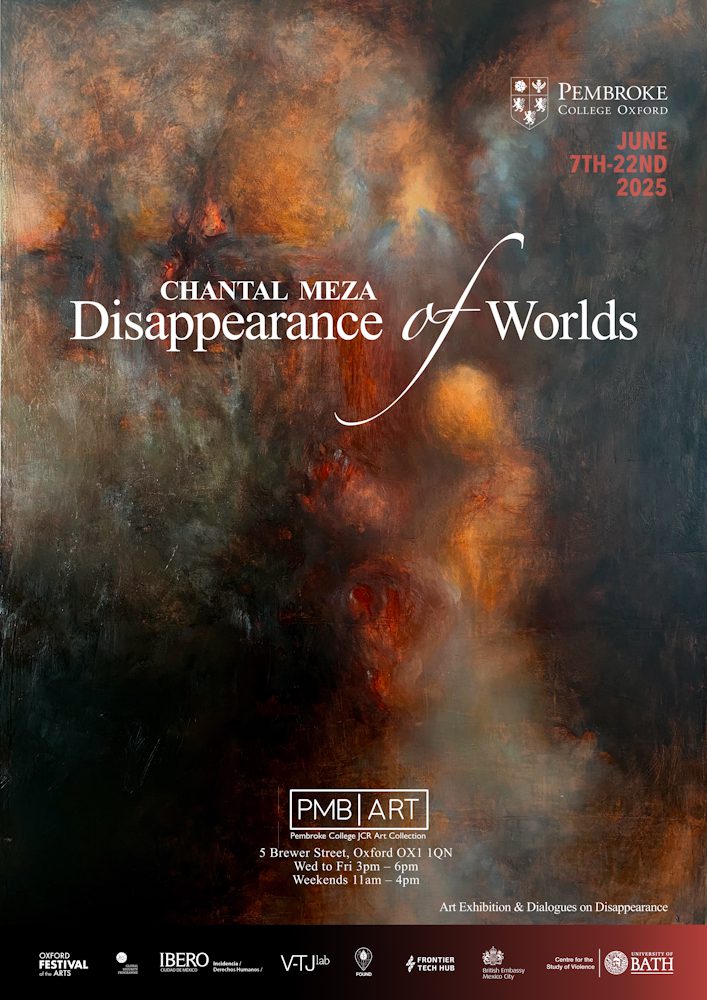 Chantal Meza, Disappearance of Worlds, Poster