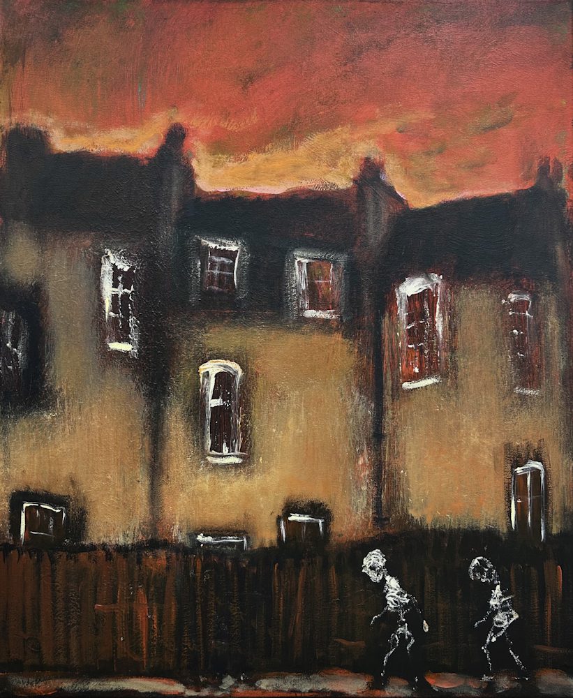 A painting by James Johnston, Avenue II, 2025