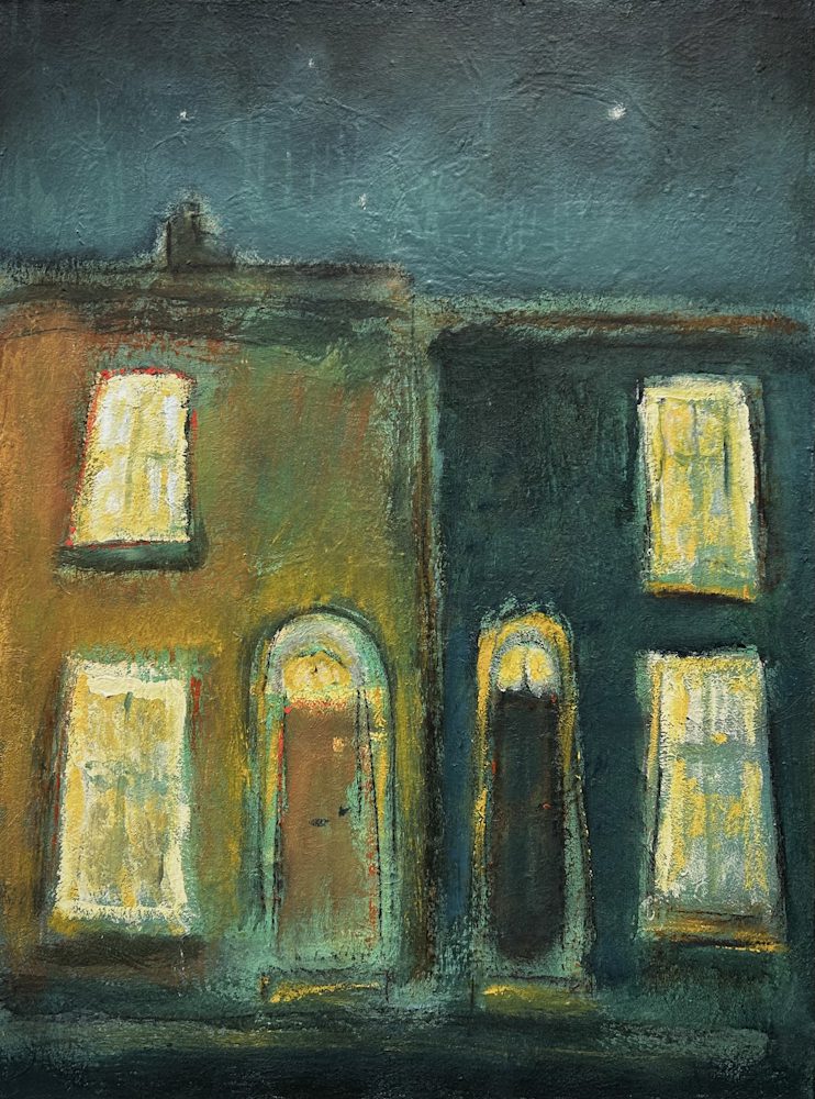 A painting by James Johnston, Avenue, 2025