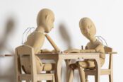 Silvan Omerzu, Table for a Poet, 2025. Photo: Jaka Babnik. MGLC Archive.
