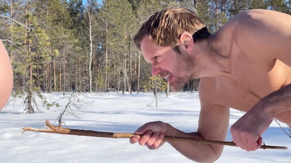 Juergen Teller, Men, Alexander Skarsgård and Juergen Teller, Luleå, 2023