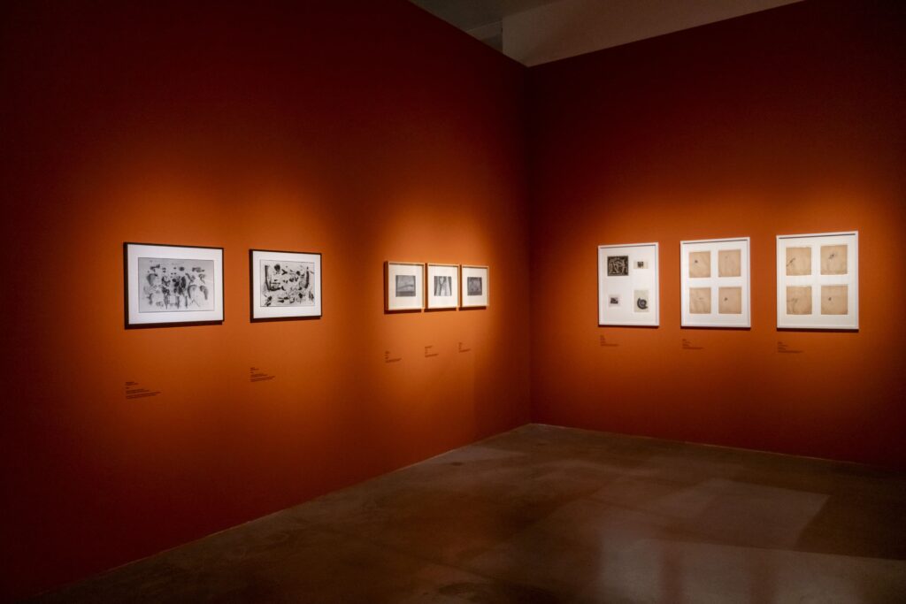 DOX, David Lynch, Up in Flames, view of the exhibition, photo Jan Slavík ©DOX