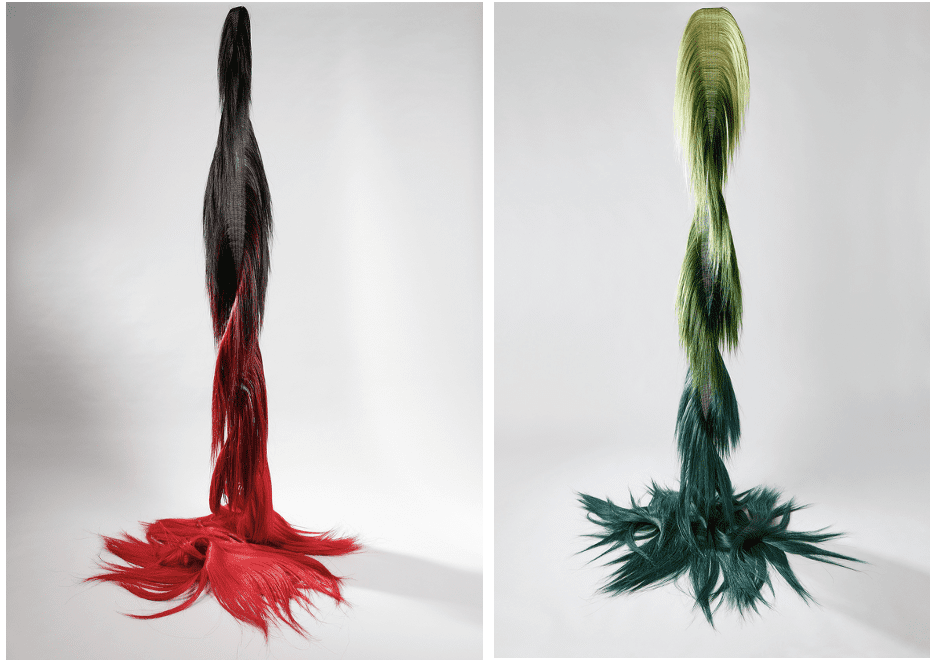 Ulrika Liljedahl, Flamboyant, 2021, Horsehair sculpture