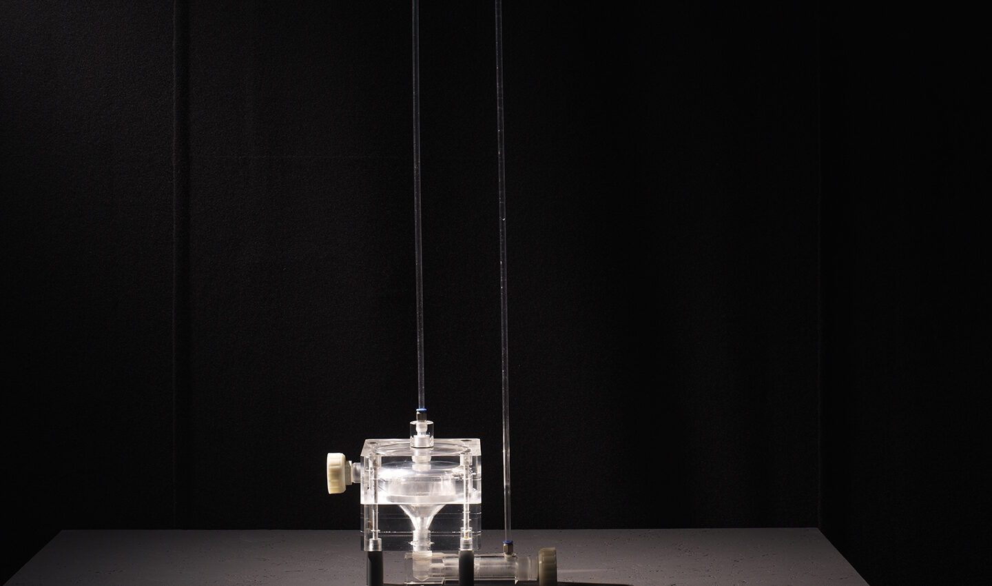 Vesna & Eugen Petrešin, Autonomous Energy Machine, 36th Ljubljana Biennale of Graphic Arts, 2025. Photo: Jaka Babnik. MGLC Archive.