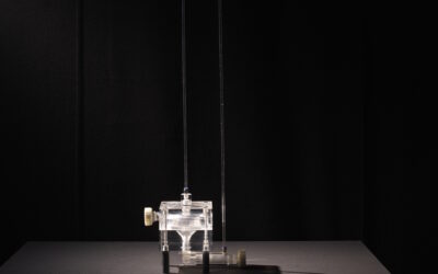 Vesna & Eugen Petrešin, Autonomous Energy Machine, 36th Ljubljana Biennale of Graphic Arts, 2025. Photo: Jaka Babnik. MGLC Archive.