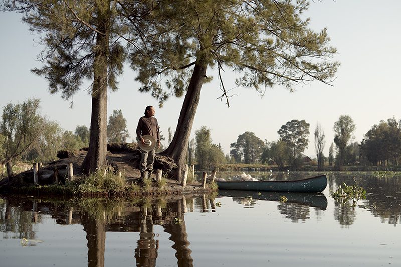Mat Hay, Felipe Barrera Aguirre, traditional Chinampero farmer and agroecology teacher © Mat Hay. Courtesy of The Royal Photographic Society