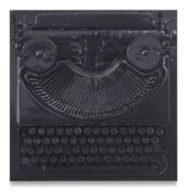 Paul Sietsema, Object painting, 2025. Enamel on linen. Photo: Lee Thompson