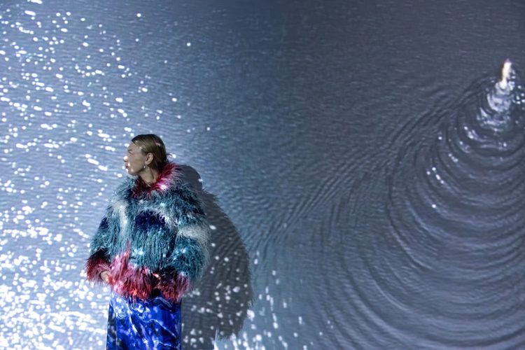 Emilija Škarnulytė at Tate St Ives, 2025. Photo © Tate (Sonal Bakrania)