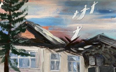 'In memory of Basylevych family' by Olena Lviv (14 years old)