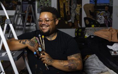 Portrait of Jonathan Lyndon Chase by Eric D Jackson