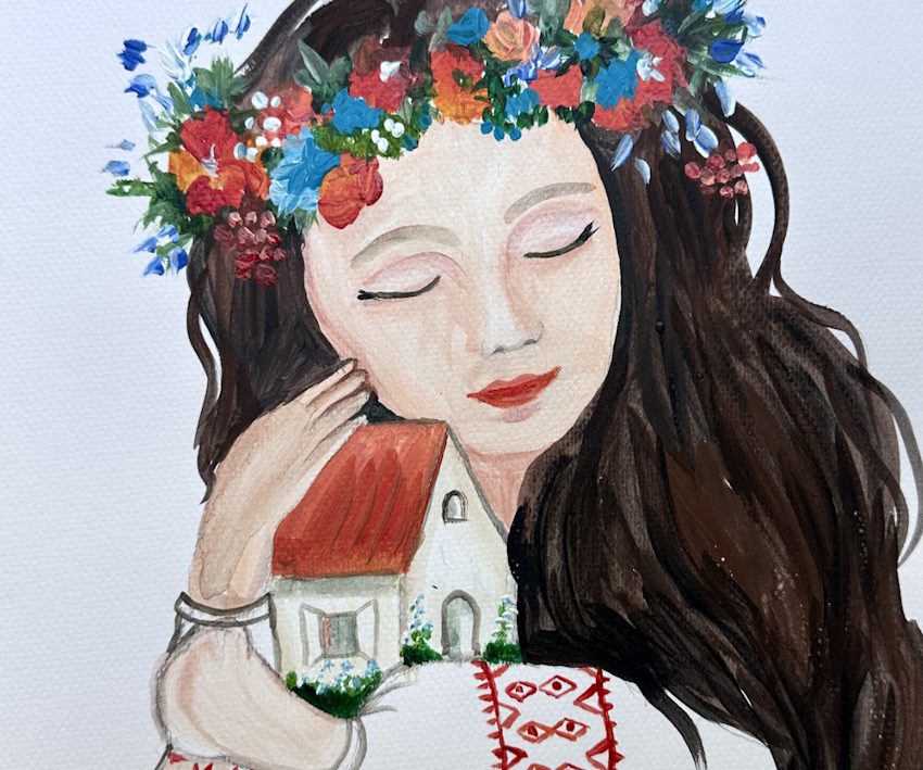 'My Home is in my heart' by Anna Tokmak