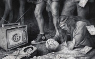 Sverre Malling, Hirams Death (detail), 2024