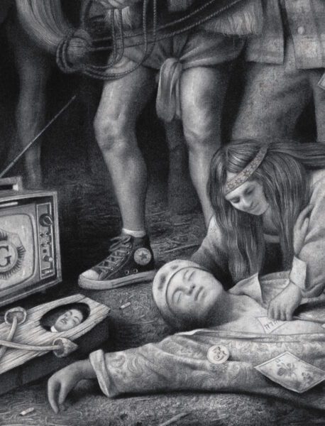 Sverre Malling, Hirams Death (detail), 2024