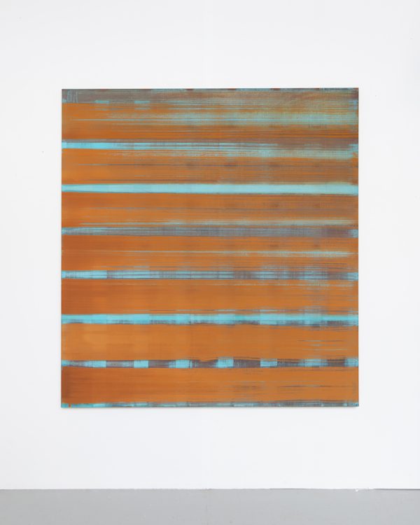 Onya McCausland, 54.82776° N, 1.31629° W 140cm x 150cm Pigments in oil on linen 2025_