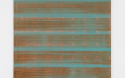 Onya McCausland 50.16954° N, 5.62454° W 80cm x 95cm Pigment from tin mine in water colour and oil on linen 2024©BJDeakin_Photograpy-7124_web