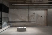 Installation view, eva hesse, lukas heerich, rindon johnson, 2026