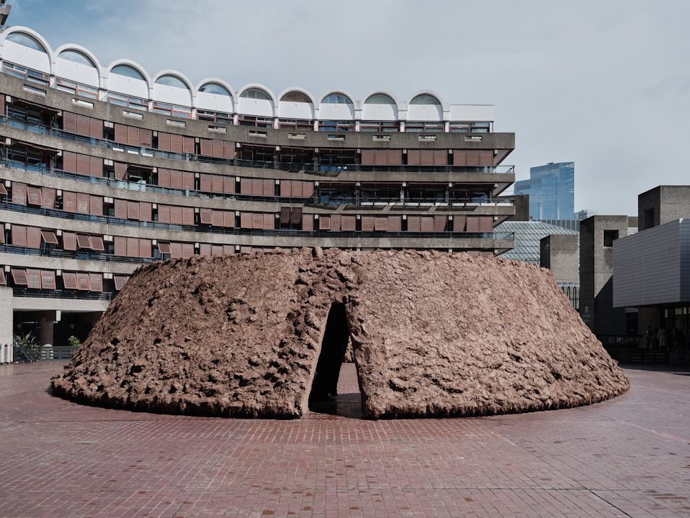 Installation view, Delcy Morelos: origo at the Barbican, London, 15 May – 31 July 2026. Photo: Barbican Art Gallery / Thomas Adank. © Delcy Morelos
