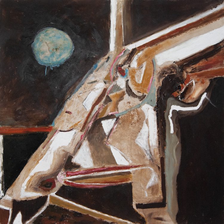 Ken Turner, Humanscape and Planet Earth with a Problem of Climate Change, 2024 (4x4)