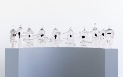 Tony Cragg, Leaders, 2025, Glass