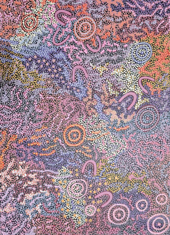Gabriella Possum Nungurrayi, My Grandmother's Country, 2025 1160 x 840 mm Synthetic Polymer Paints on Canvas