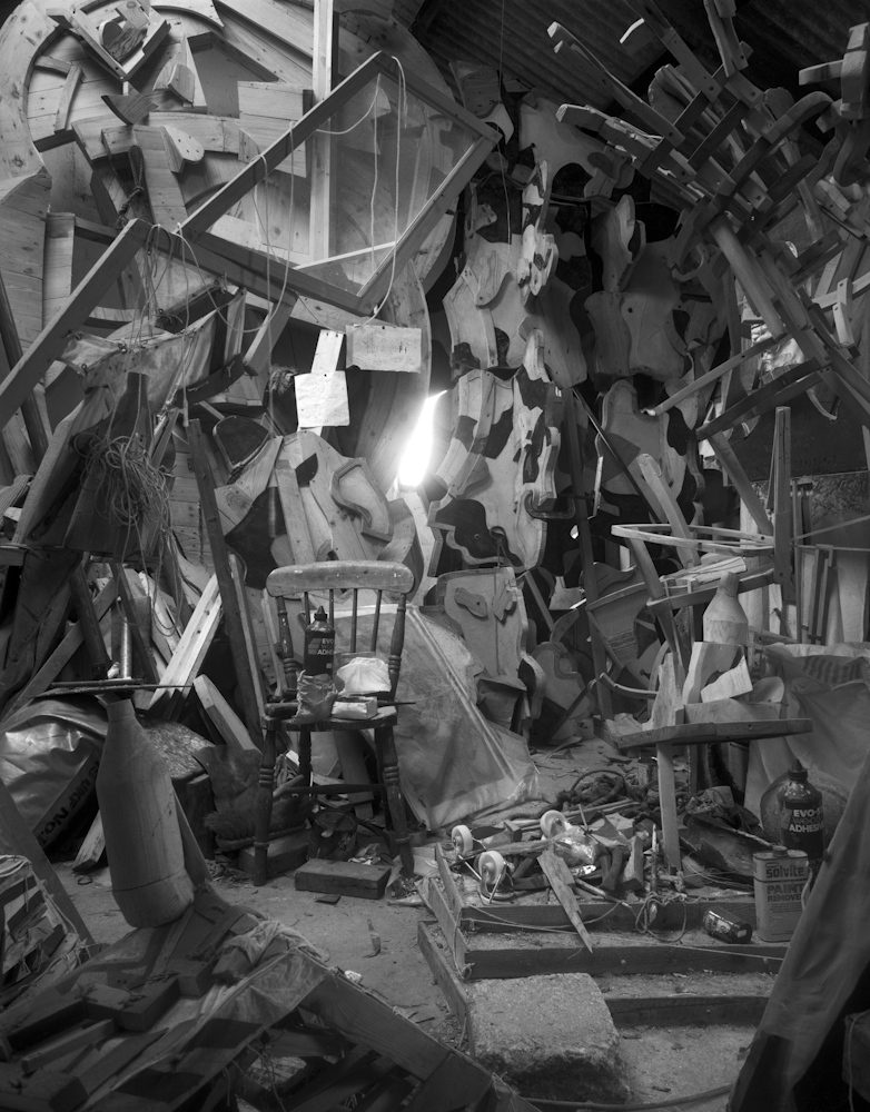 Jem Southam, Studio Interior of Ray Exworth_s The Circus 1984- 85 © Jem Southam