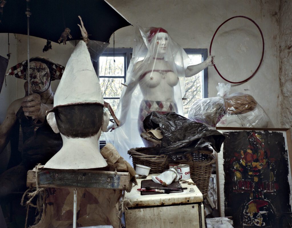 Jem Southam, Studio Interior of Ray Exworth_s The Circus 1984- 85 © Jem Southam(1)