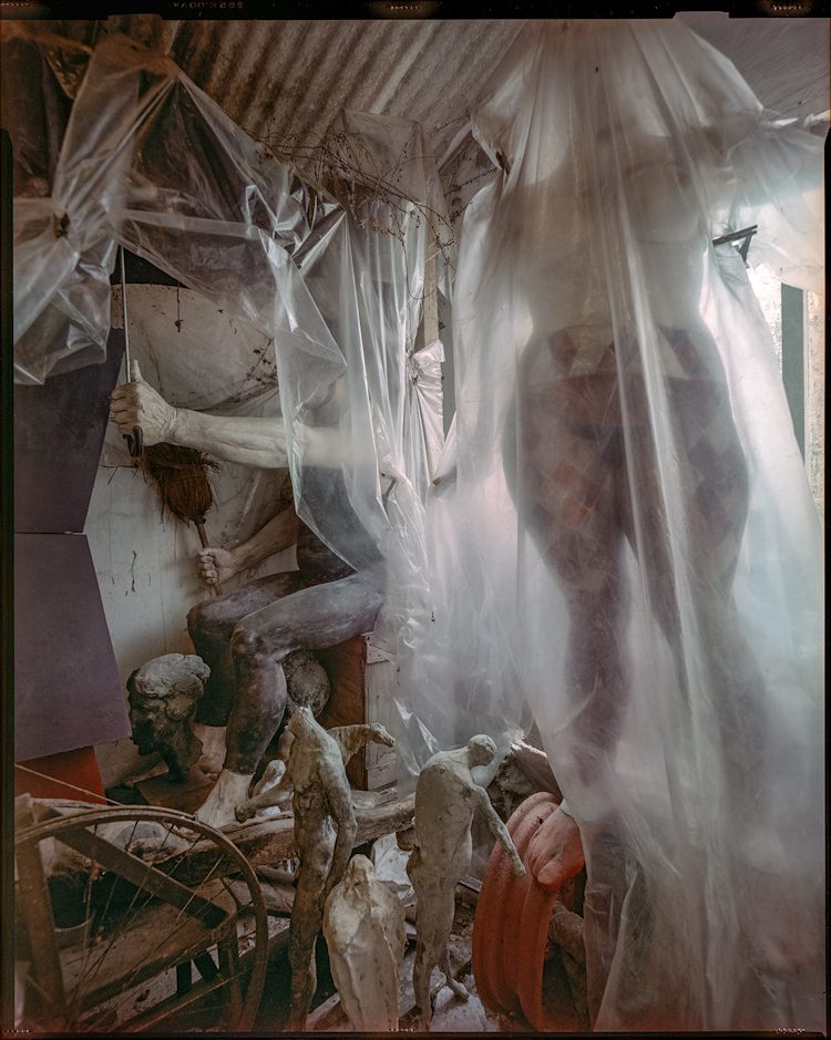 Jem Southam, The Doll and the Clown, part of The Circus, in the Pump Room, 2021-25 © Jem Southam