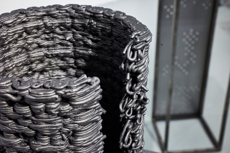 Sophie Constanze Polheim,.wif, 2023 - 2026. ceramic, graphite, metal