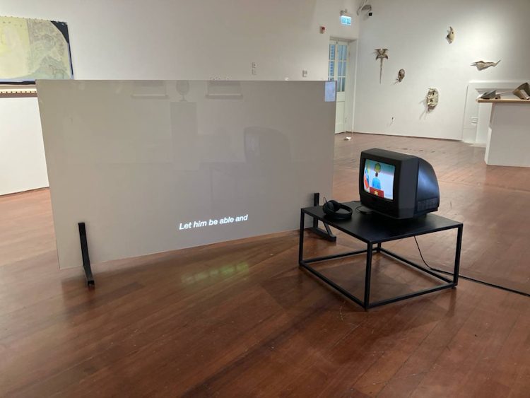 Lin Htet Aung, Untitled Metta Sutta, 2026. Installation, digital film