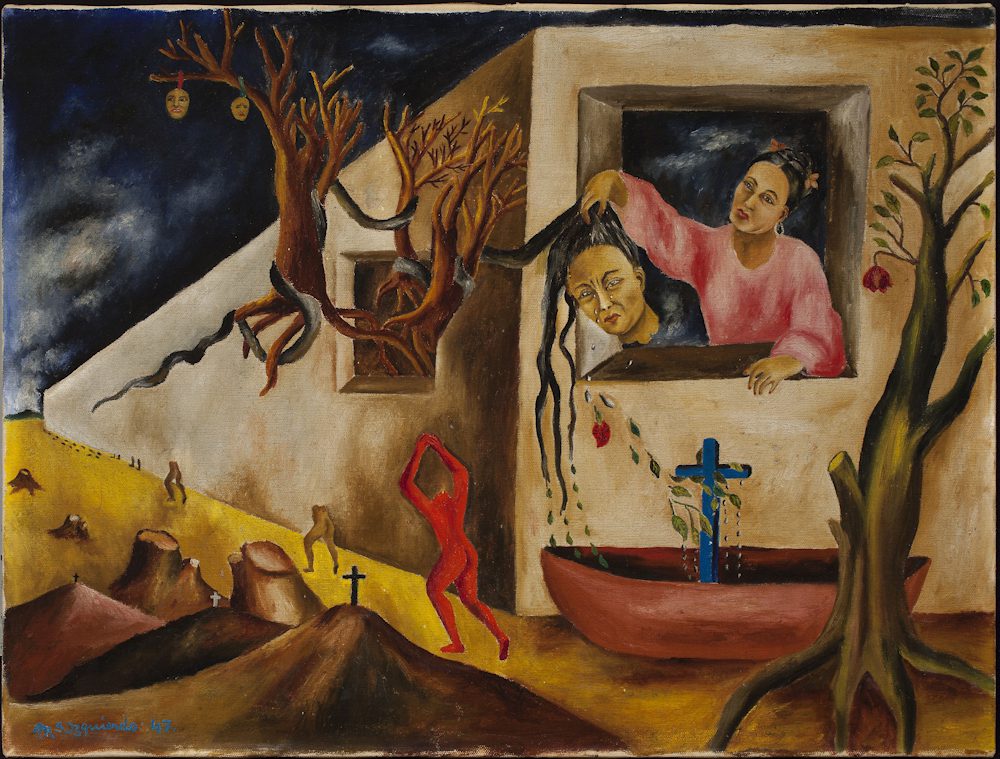 Maria Izquierdo, Dream and Premonition 1947. Rocio and Boris Hirmas Collection.